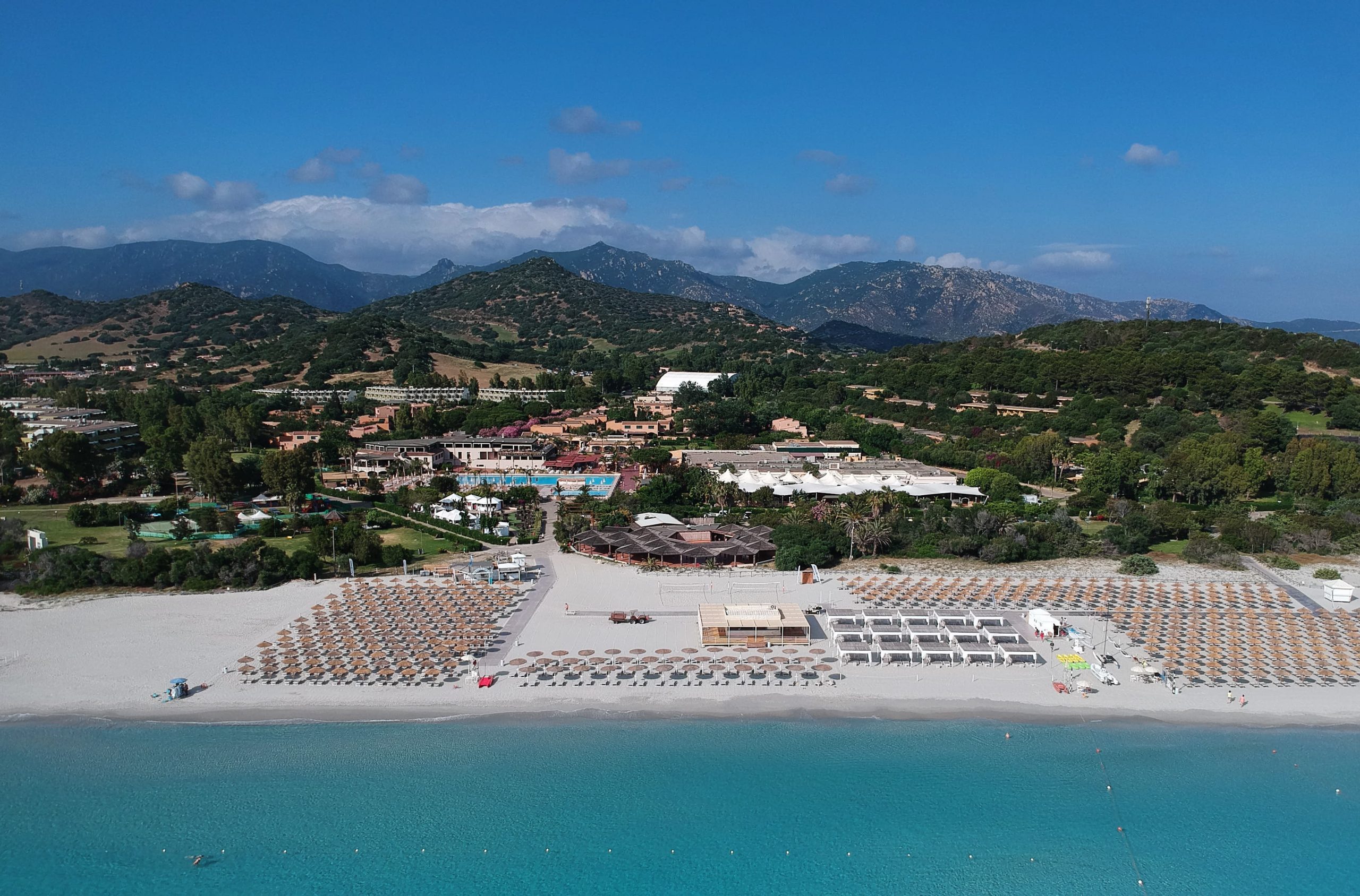 Event Beach Resort Sardinia - aerial